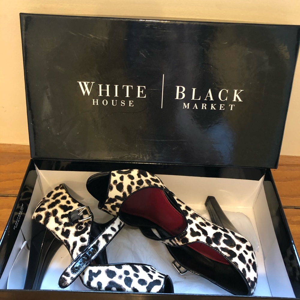 White House Black Market heels